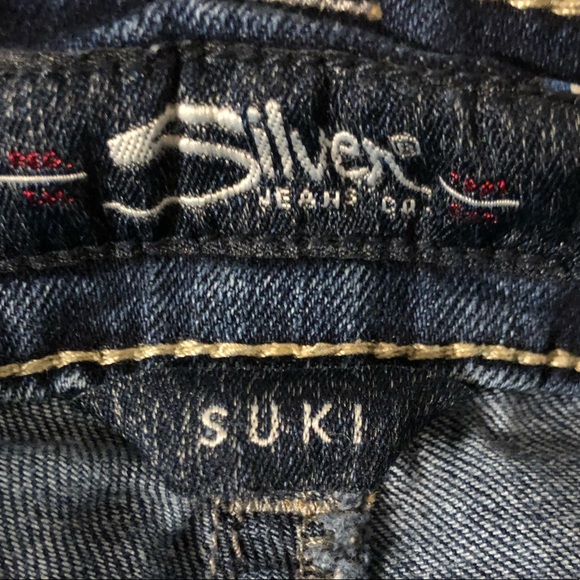 Silver Suki Capri Size 31 - Picture 3 of 6